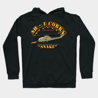 Army - AH-1 Cobra - Snake Hoodie